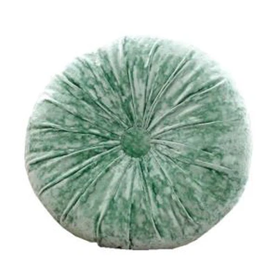 ラウンドクラッシュベルベットクッション