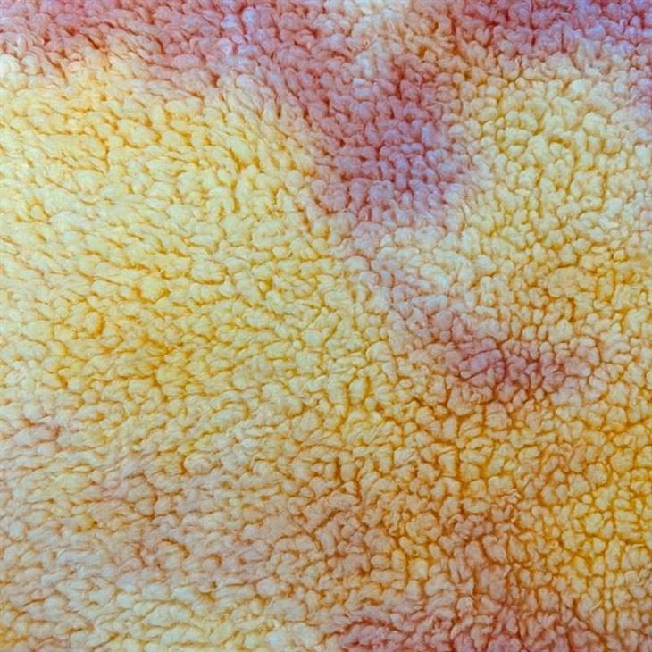 Tie Dye Sherpa Fleece Fabric